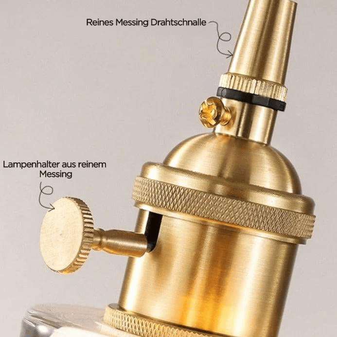 מנורת תלייה אאורליה קריסטל מזכוכית שקופה אלגנטית