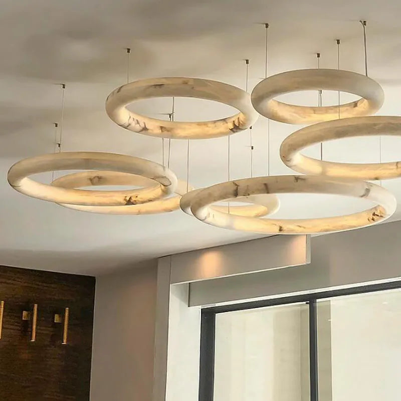 Aurelian réz függeszték spanyol márvány gömbbel