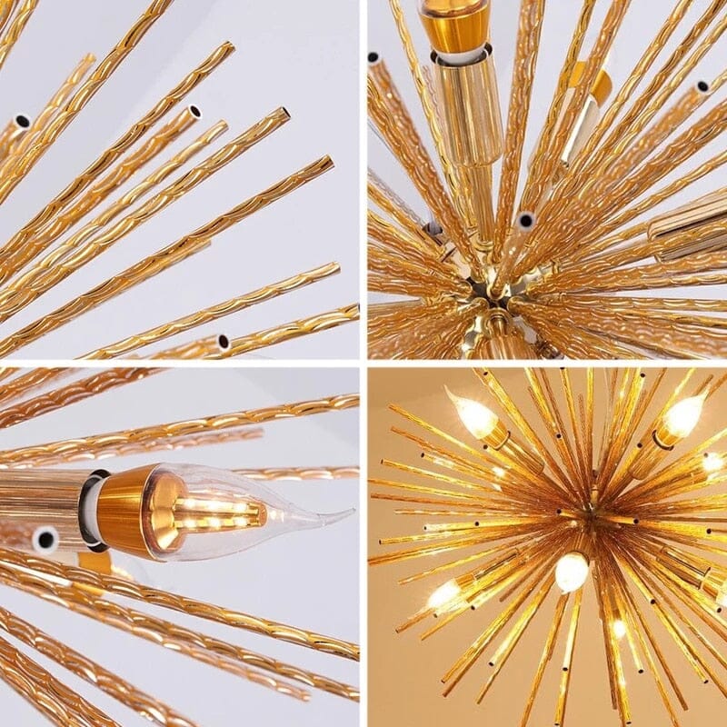 Fluxfire Firework Chandelier Modern Lighting Edition