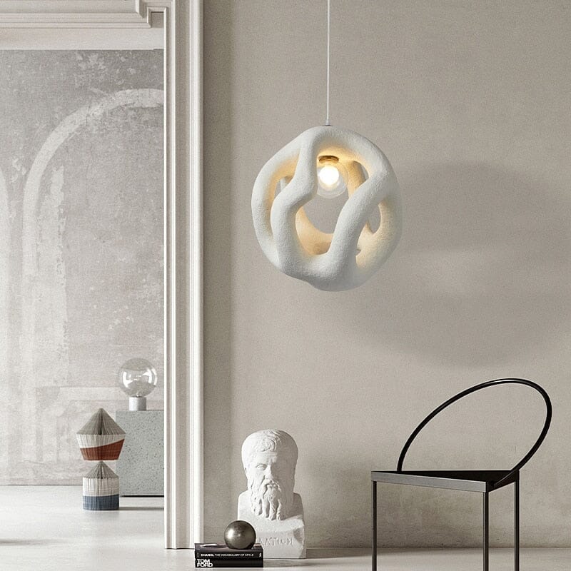 HikariLume Chandelier Moonlit Japanese Style LED Light