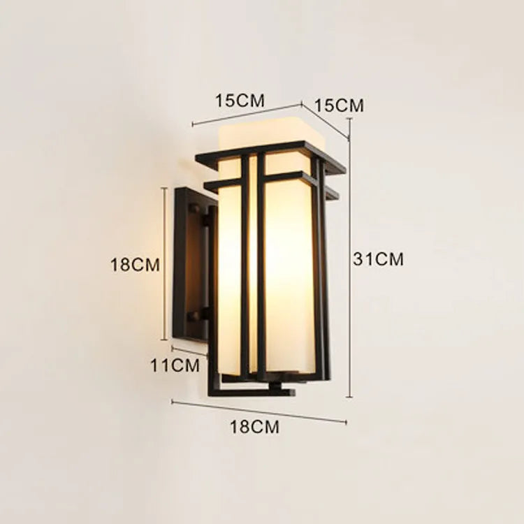 Quorra Aluminum Outdoor Wall Light with LED IP67 Waterproof