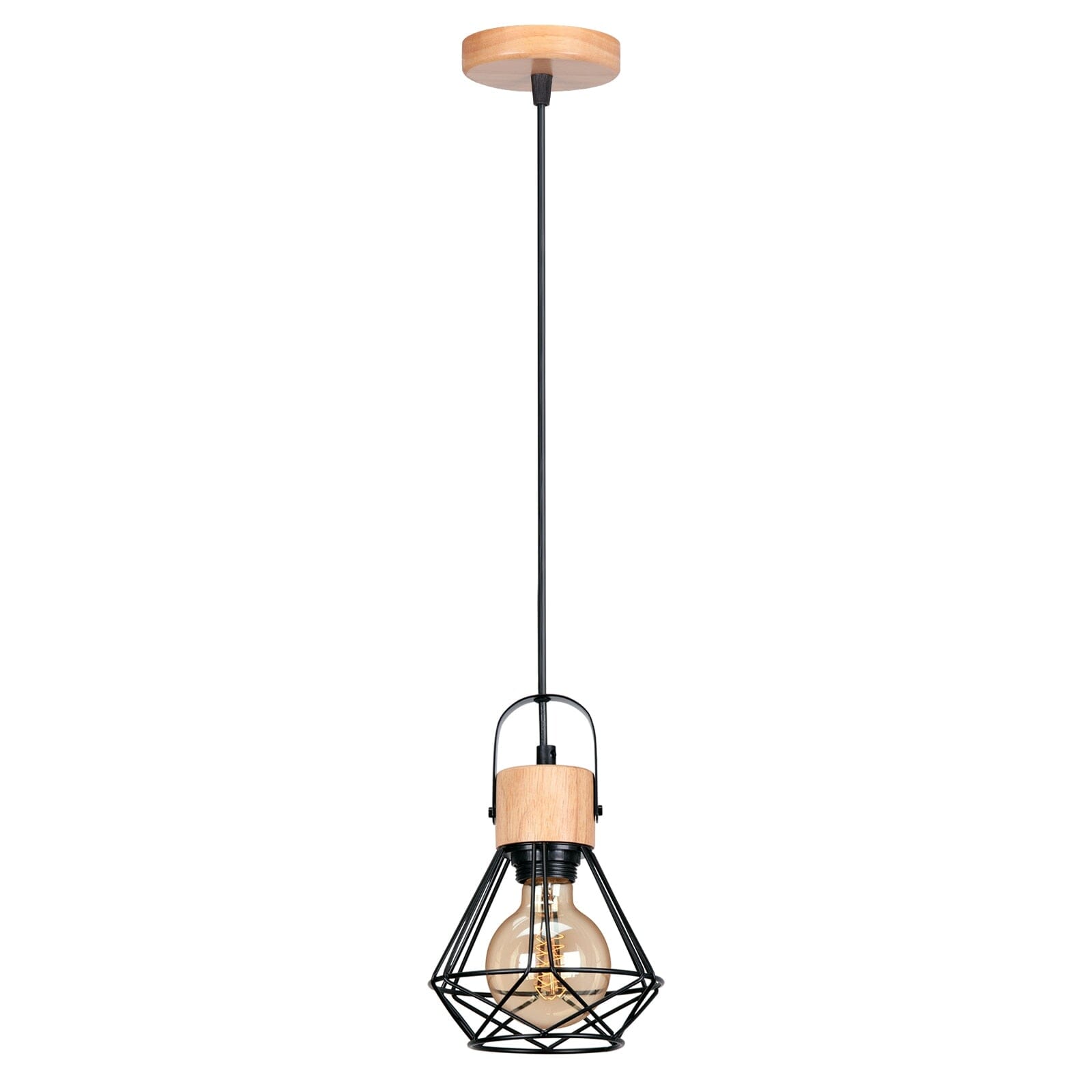 Nordic Solid Wood Pendant Lights For Natural Warmth
