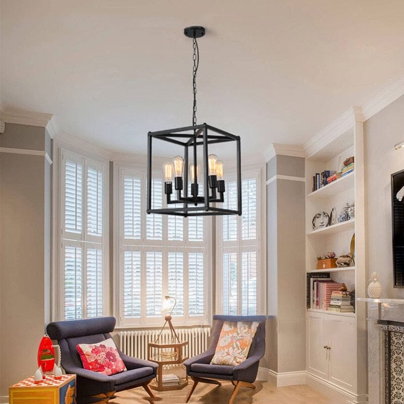 Farmhouse Dining Room Chandelier E26 Base, LED/Incandescent