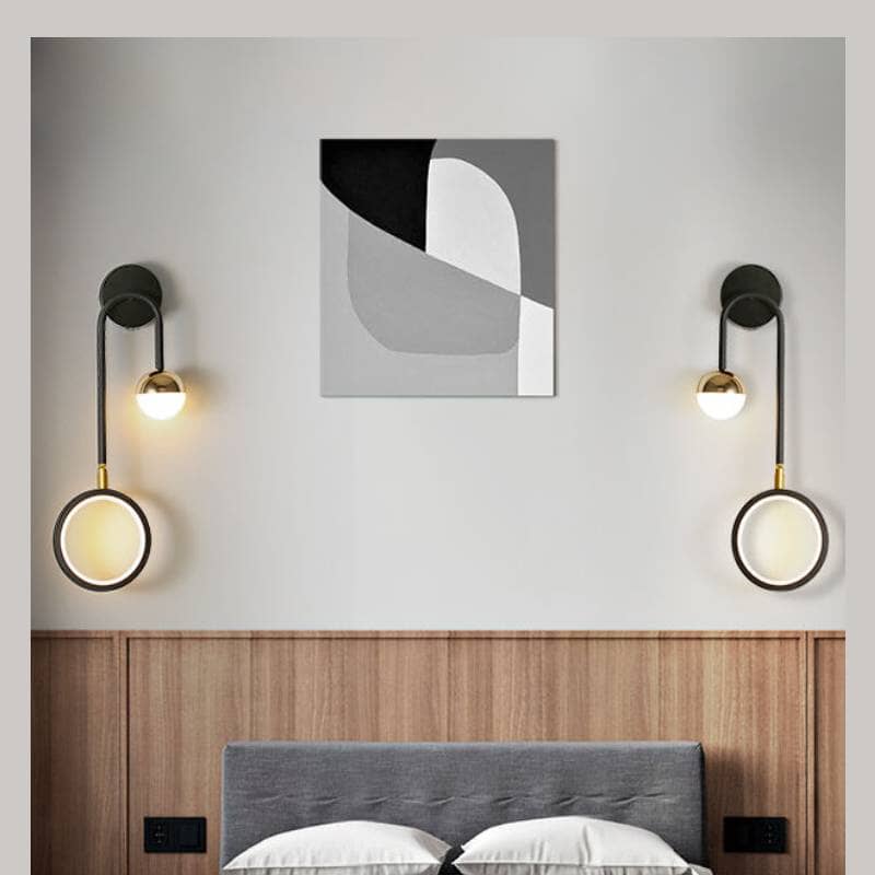 NordicGlow Acrylic Wall Light for Modern Living Spaces