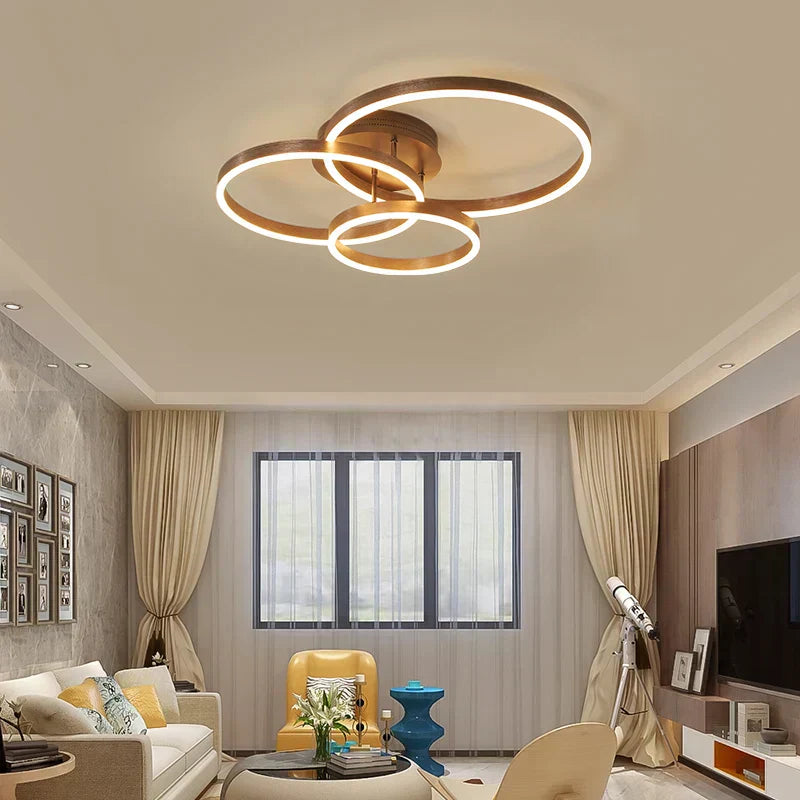 Aurelia LED Ceiling Lamp With Dimmable Finish For Areas