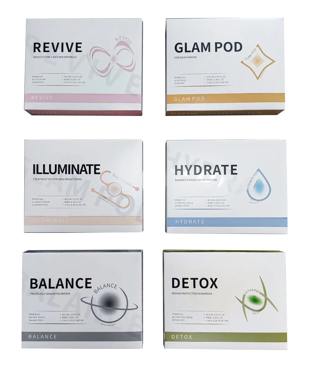 七合一面部二氧化碳氧气泡机,用于精华凝胶按摩、去角质和焕肤