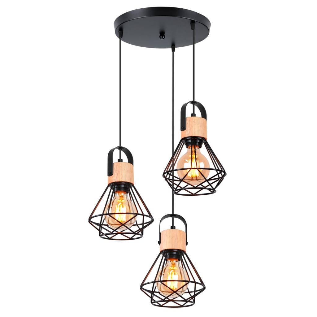 Nordic Solid Wood Pendant Lights For Natural Warmth