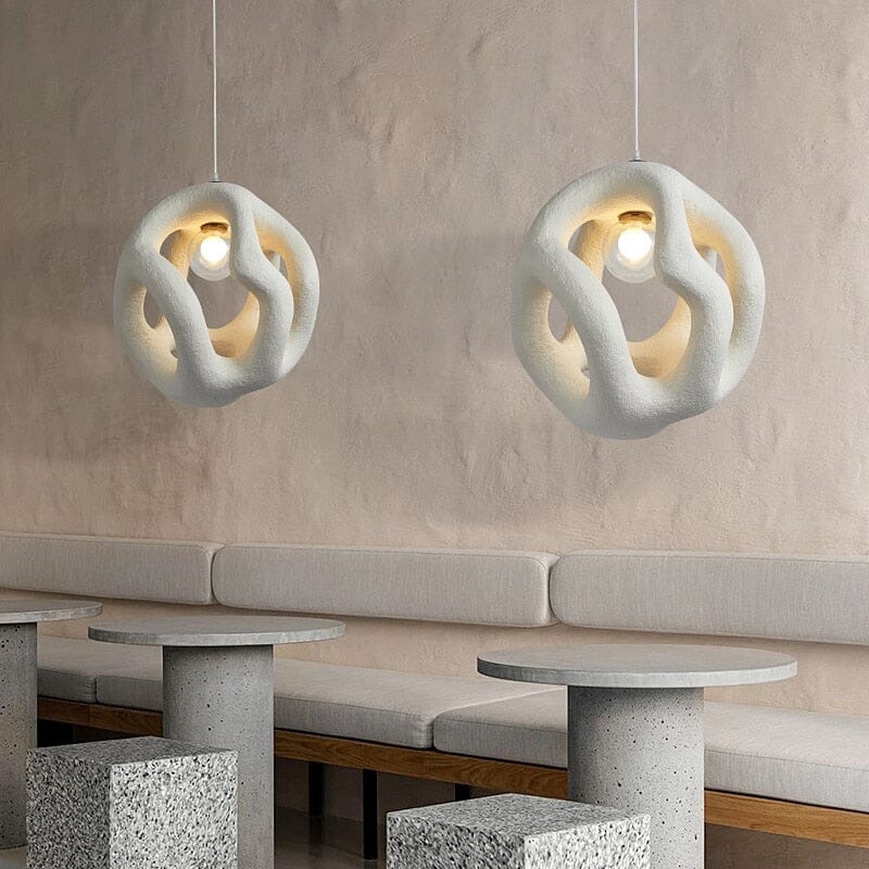 HikariLume Chandelier Moonlit Japanese Style LED Light