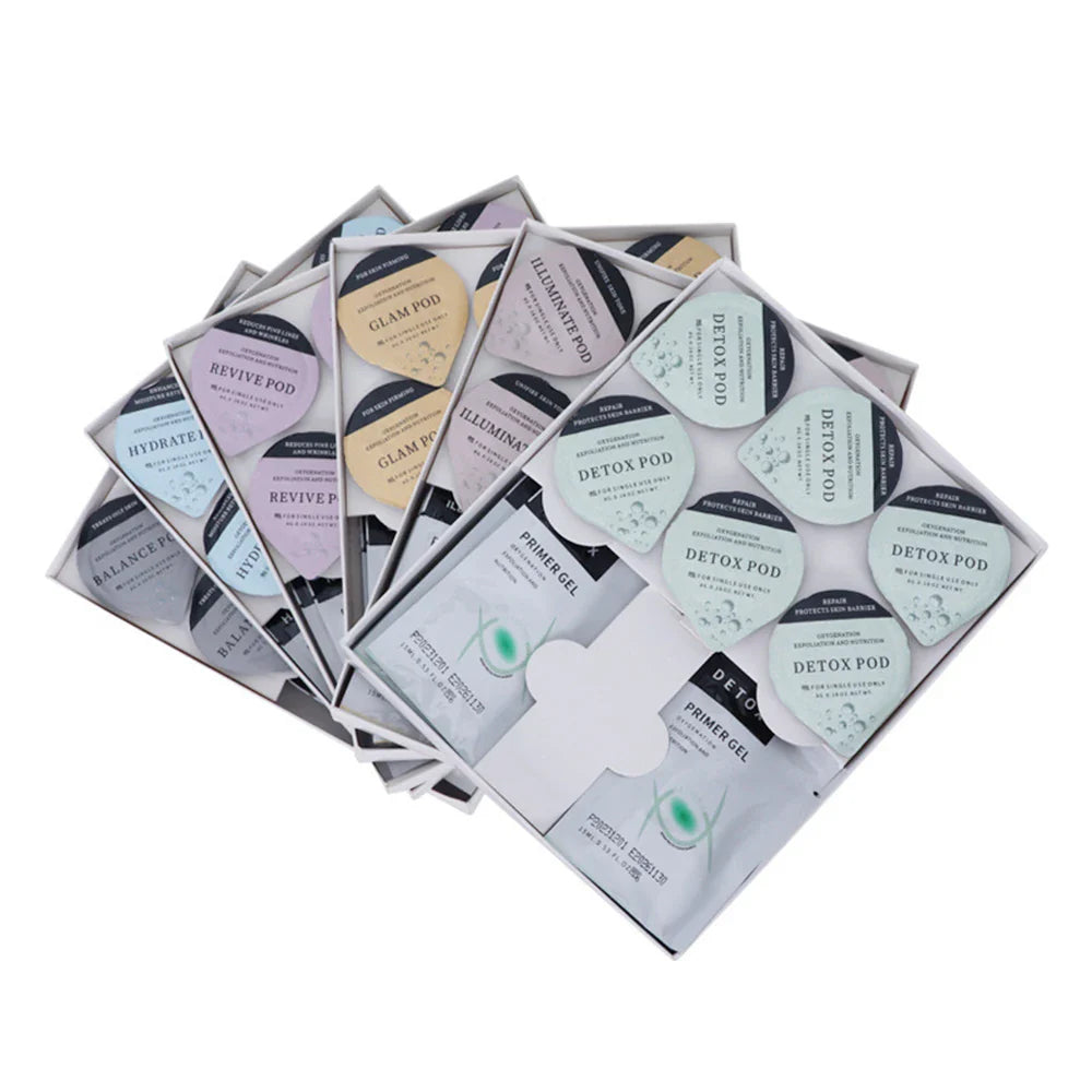 七合一面部二氧化碳氧气泡机,用于精华凝胶按摩、去角质和焕肤