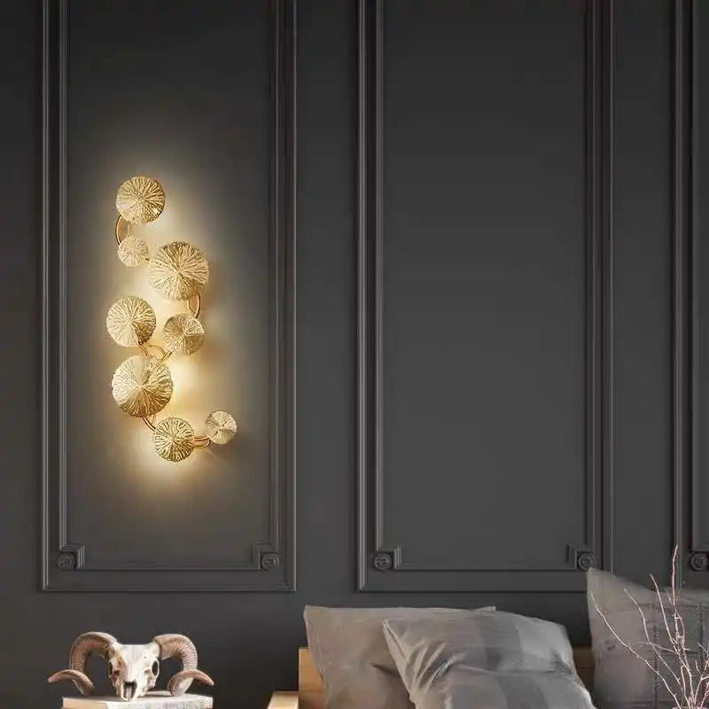 SylvaLeaf Lotus Leaf Wall Lamp Modern Ambient LED Light
