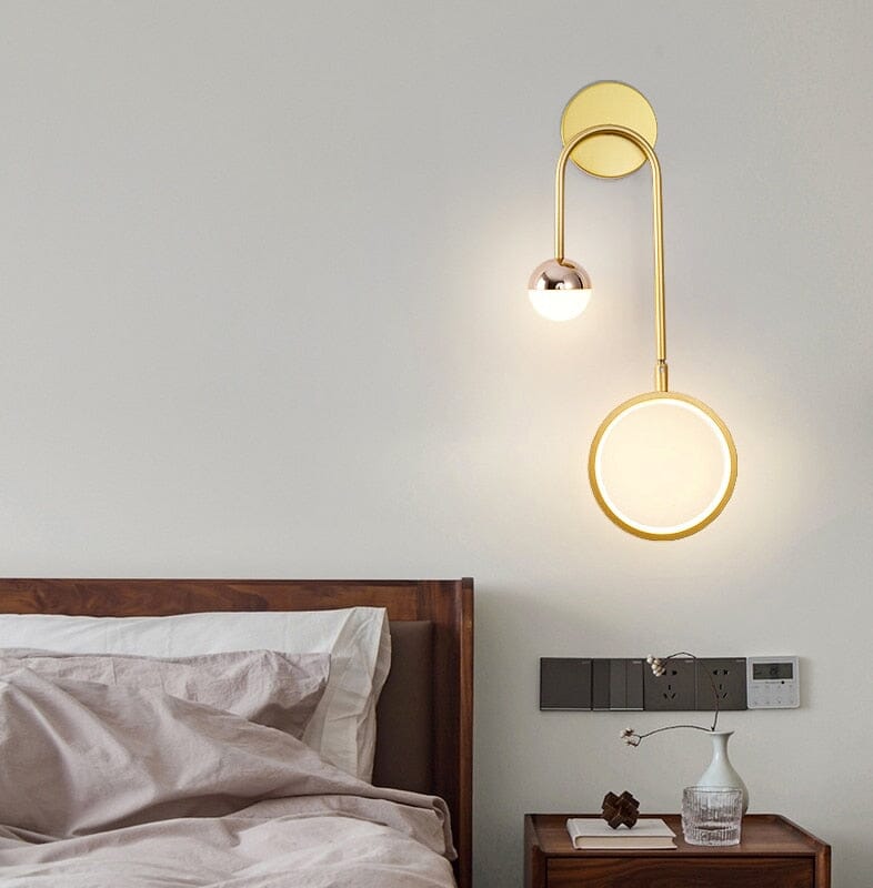 NordicGlow Acrylic Wall Light for Modern Living Spaces