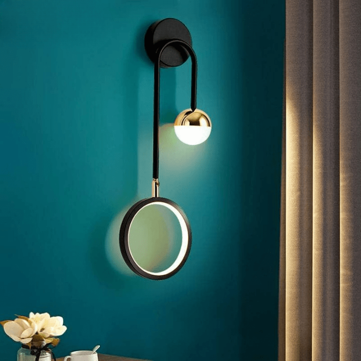NordicGlow Acrylic Wall Light for Modern Living Spaces