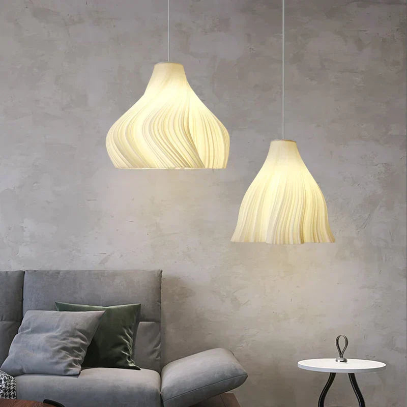 Asteria Fabric LED Chandelier With Adjustable Dimming