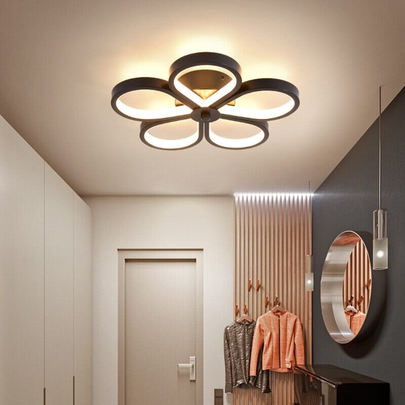 NovaLume Modern LED Ceiling Light Metal Body Acrylic
