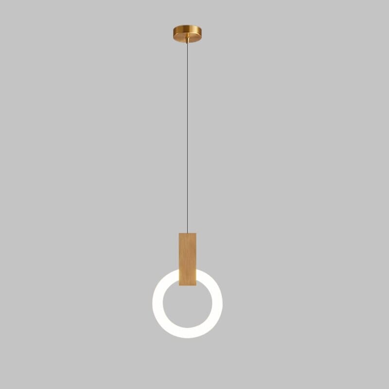 VesperHalo Ceiling Pendant Light Circular Modern Fixture