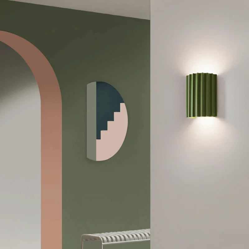 AeraForm Modern Resin Wall Light With Warm Ambient Glow