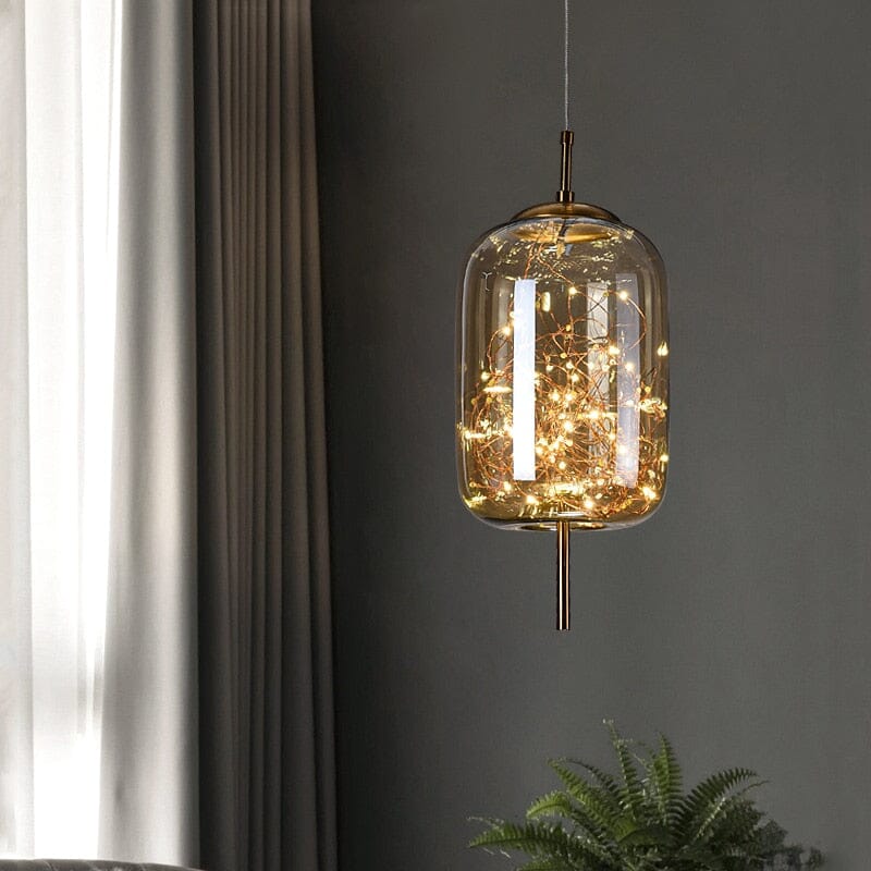 Vesara Glass Pendant Lights Handcrafted in Europe Collection