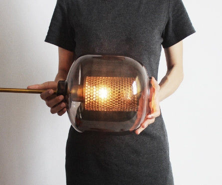 Aurelia Glass Moderne LED Pendellampe for Innendørs Opphold