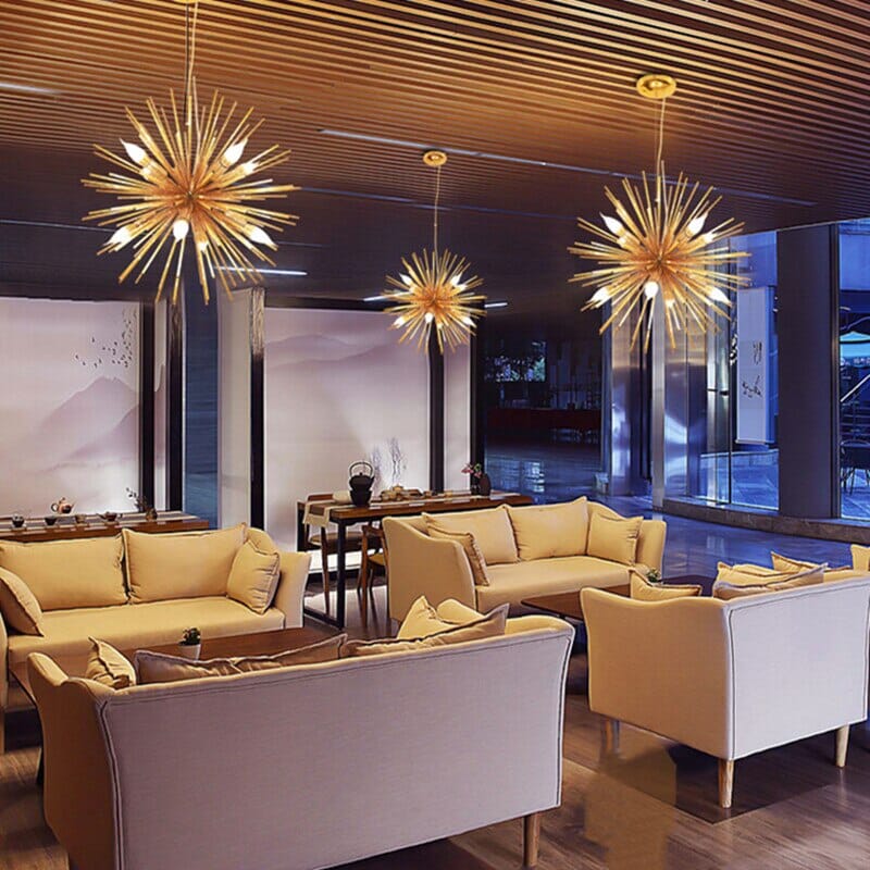 Fluxfire Firework Chandelier Modern Lighting Edition