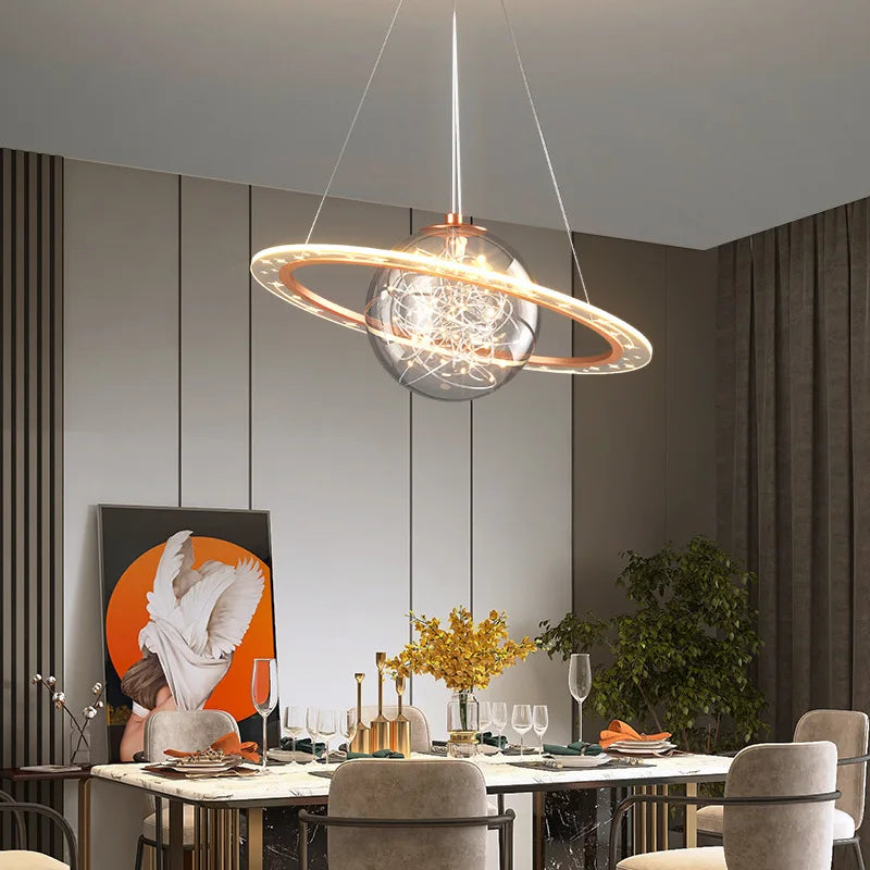 CosmoLite Orbit Pendant Lamp With Dimmable LED For Any Mood