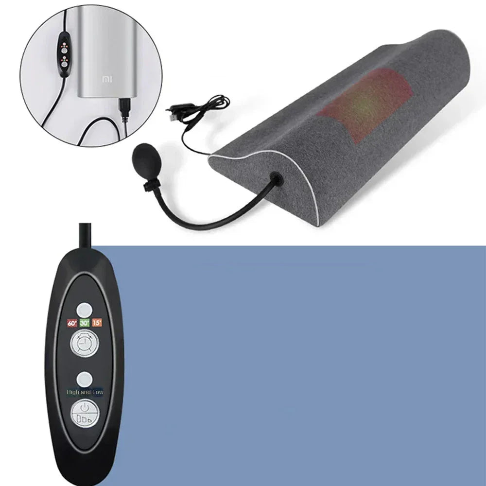 Oreiller ergonomique en mousse à mémoire de forme SomniEase pour le soutien du cou