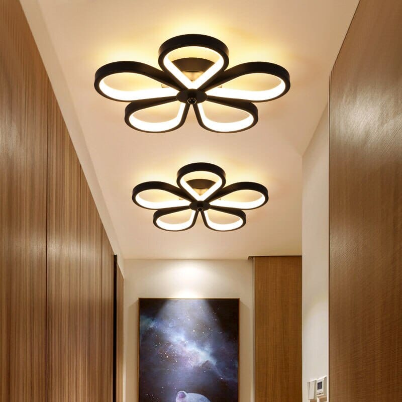 NovaLume Modern LED Ceiling Light Metal Body Acrylic