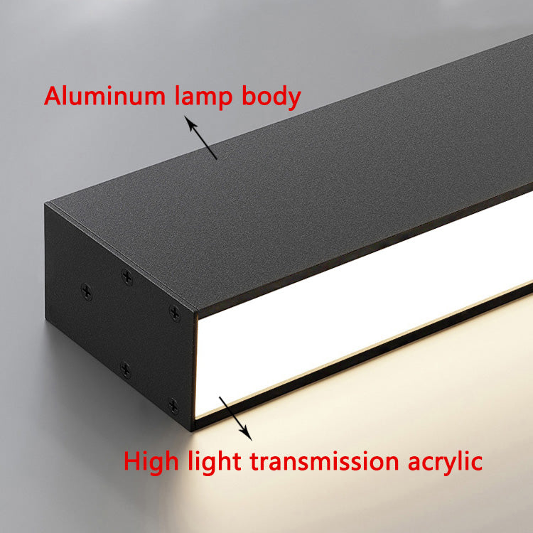 AuroraNord Ceiling Light Aluminum and Acrylic LED Fixture