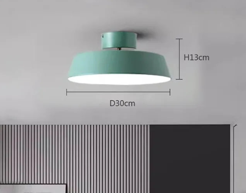 Aurelis Glow | Rotatable LED Ceiling Light for Living Rooms