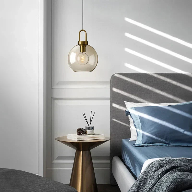 AstraLume Røykglass Hengelampe for Moderne Rom