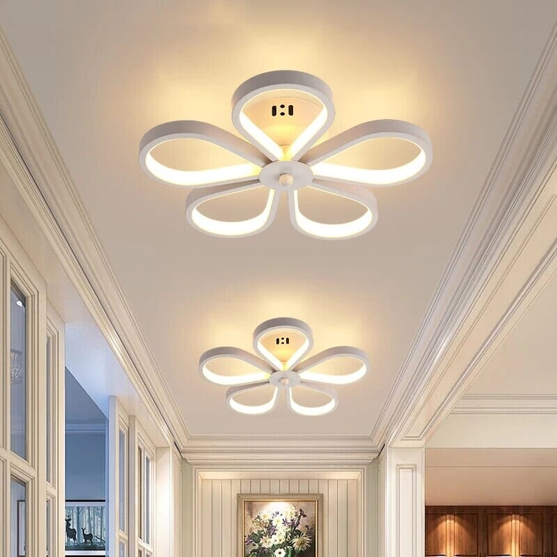 NovaLume Modern LED Ceiling Light Metal Body Acrylic