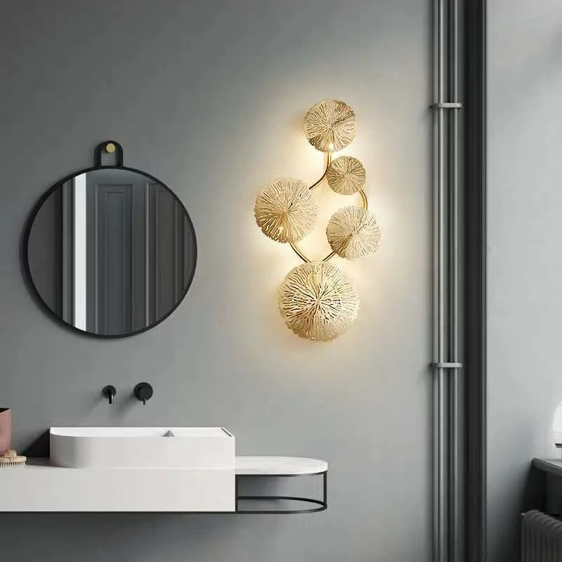 SylvaLeaf Lotus Leaf Wall Lamp Modern Ambient LED Light