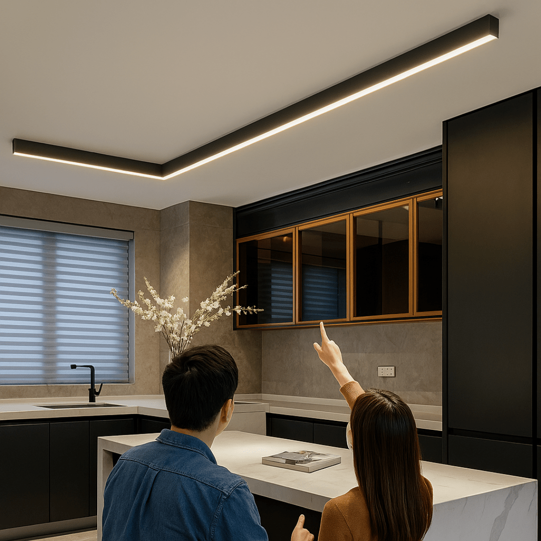NovaGlow LED Ceiling Lamp With Minimalist Scandinavian Design And Bright Output