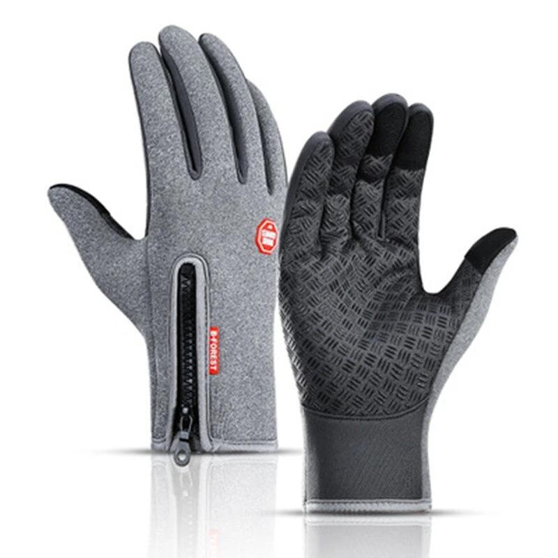 Waterproof Thermal Gloves For Winter Sports With Touchscreen Compatibility