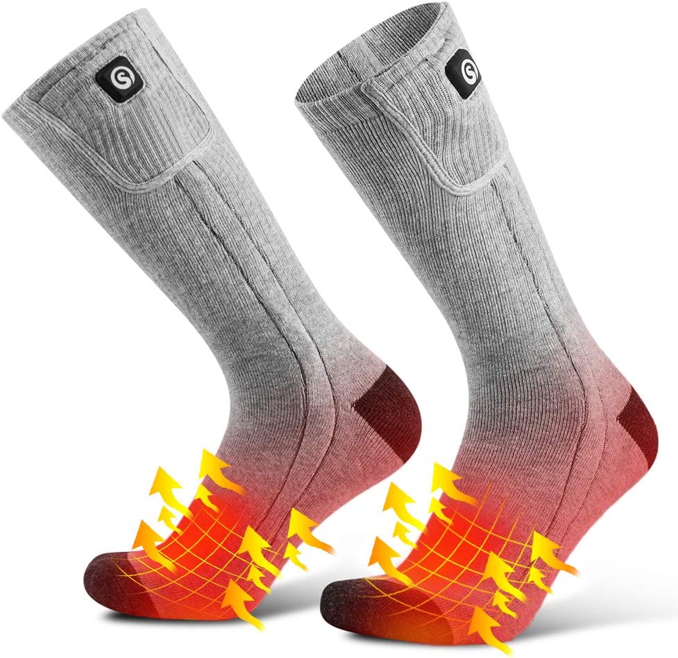 Rechargeable Heated Socks With Premium Battery Powered Winter Warmth