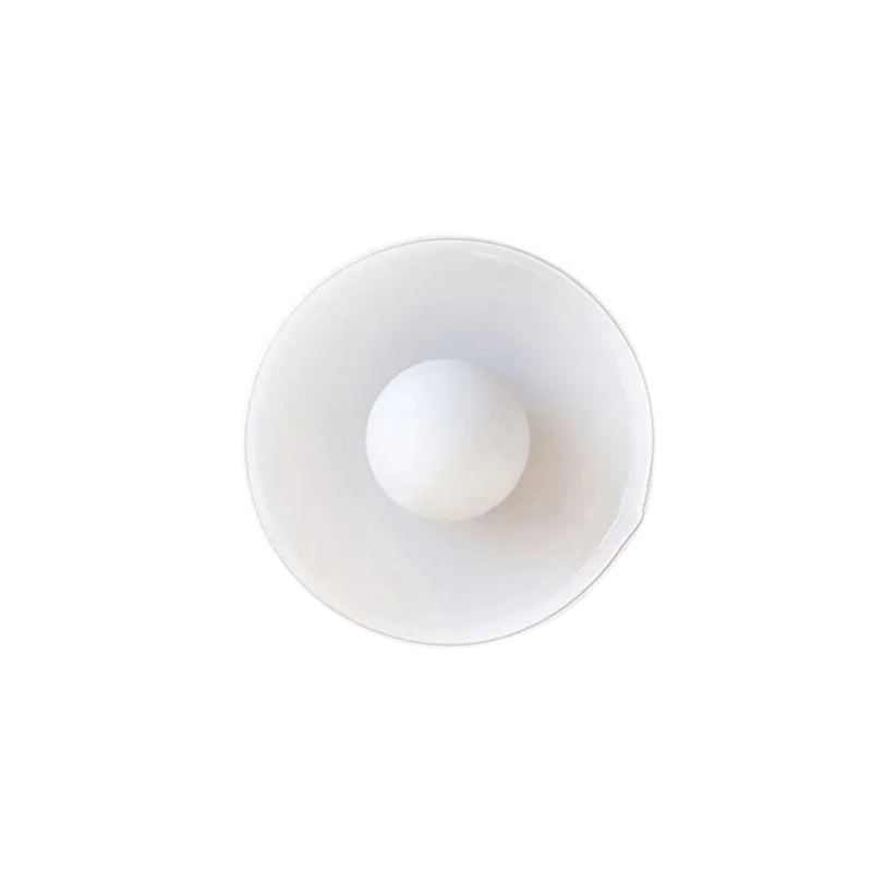 Nordia Glass Ceiling Lamp With Transparent Shade And LED Compatibility