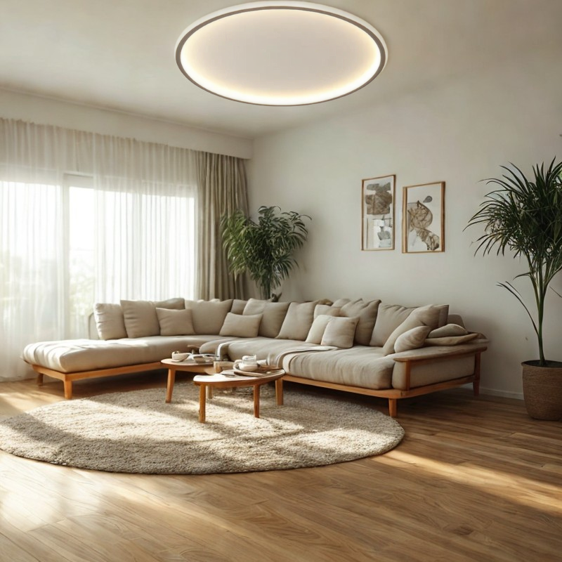 NordAstra Scandinavian LED Ceiling Light for Modern Glare-Free Illumination