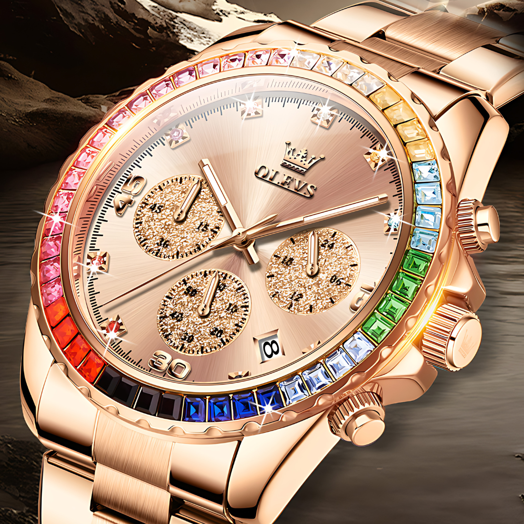 Montre de luxe pour homme Valora Crest Timepiece pour un style intemporel