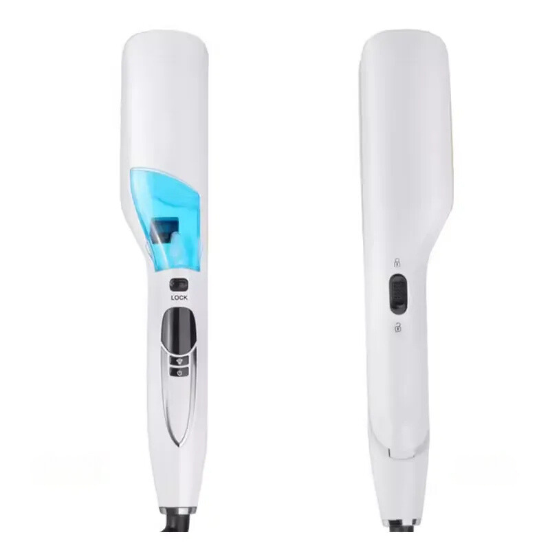 Vellure 2in1 Stoom Haarborstel & Krultang Frizz Controle