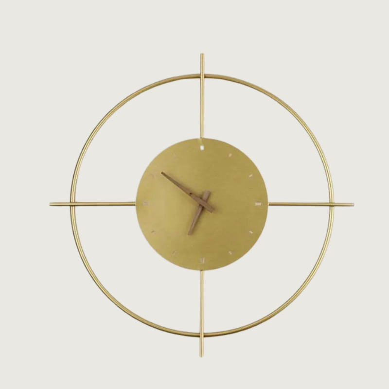 Aureline | Sculptural Clock-Ring Modern Wall Light Fixture