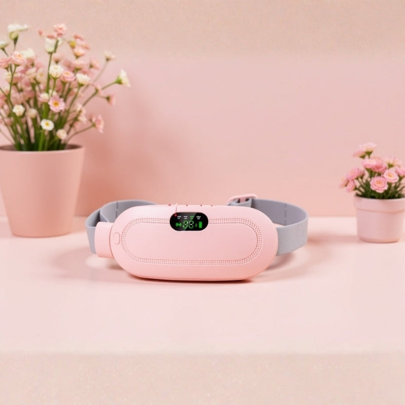 Justerbart menstruationsvarmebælte til smertelindring og daglig komfort