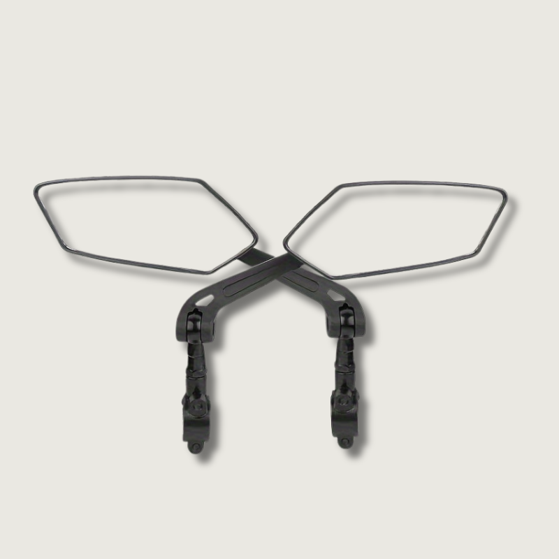 VistaRide | 2-Piece 360° Rotating Bike Mirrors For Scooters