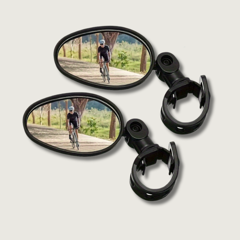 VeloGuard 2-pack Fietsspiegel Achteruitkijkspiegels Voor Brede Zichtbaarheid
