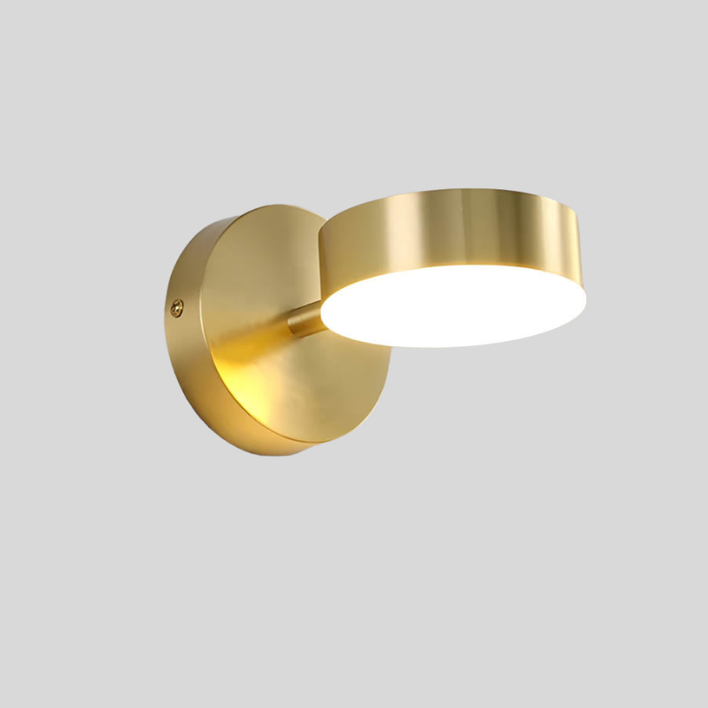 Cavelle Nordic Copper LED Wall Light For Modern Interiors