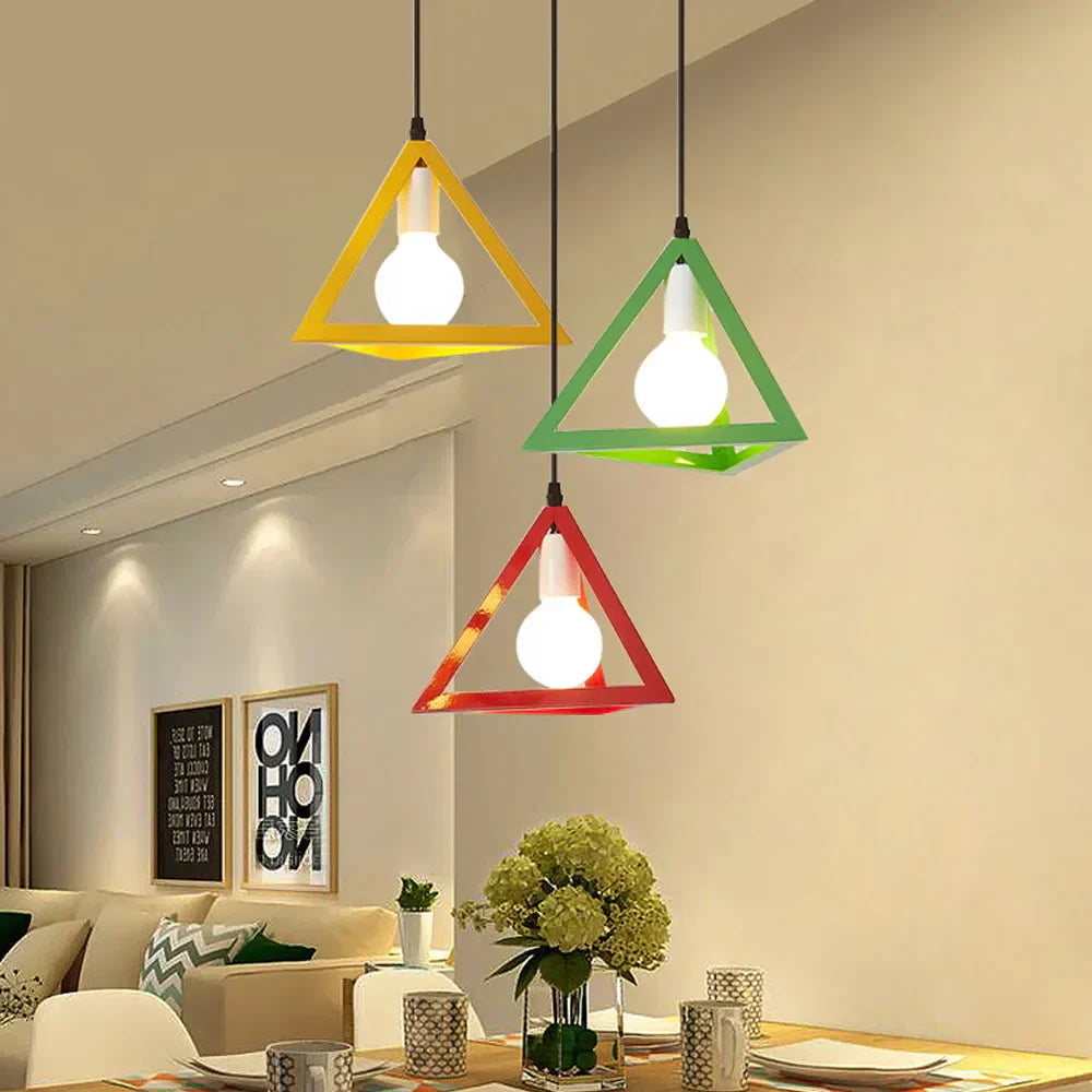 FerraVane Vintage Iron Pendant Lamp For Living Spaces