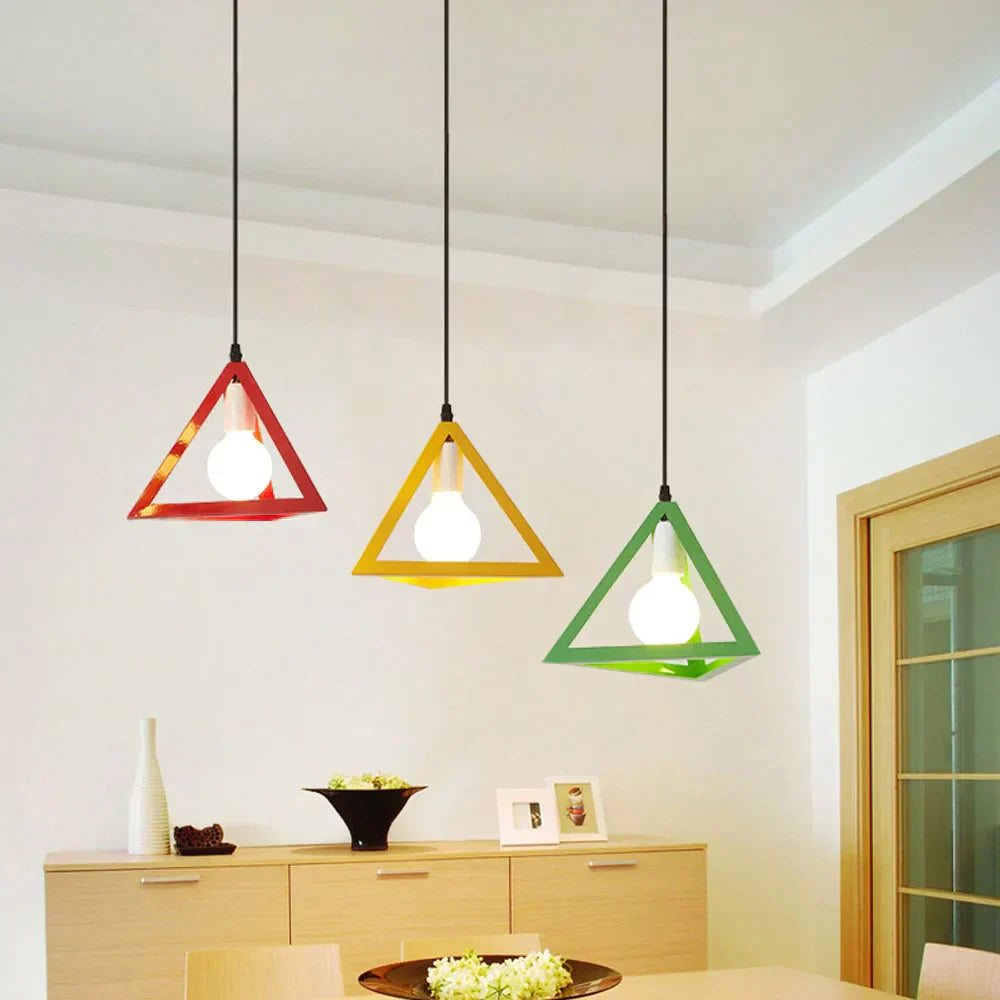 FerraVane Vintage Iron Pendant Lamp For Living Spaces