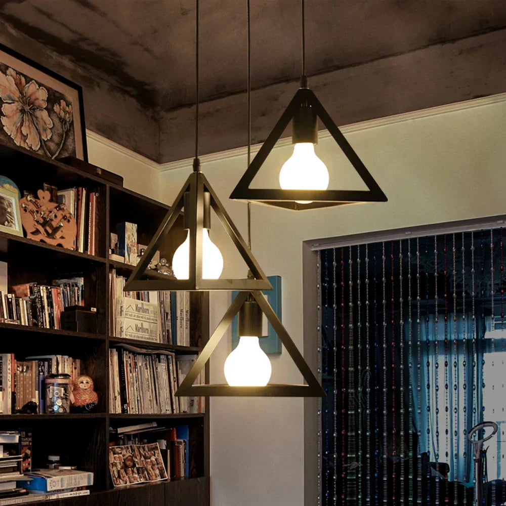 FerraVane Vintage Iron Pendant Lamp For Living Spaces