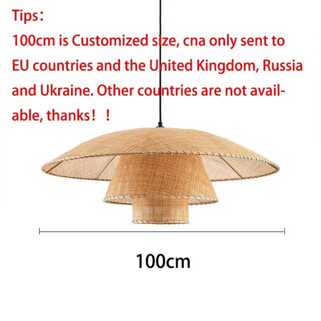 Kalena rotting hengelampe for koselige vintagehjem