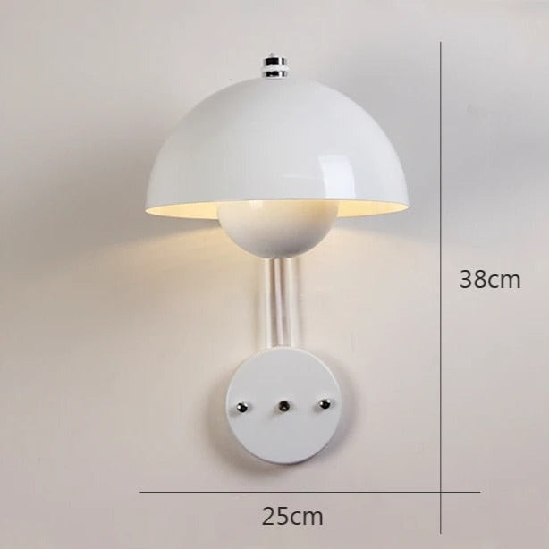 LumaBloom Mushroom Wall Light - Modern Dutch Design