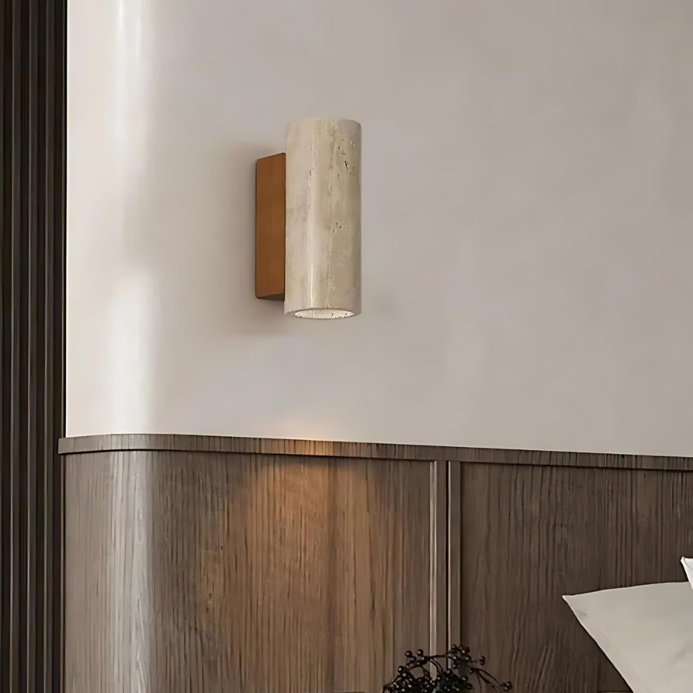 Lampa de perete Calmora | Strălucire minimalistă Wabi-Sabi pentru armonie