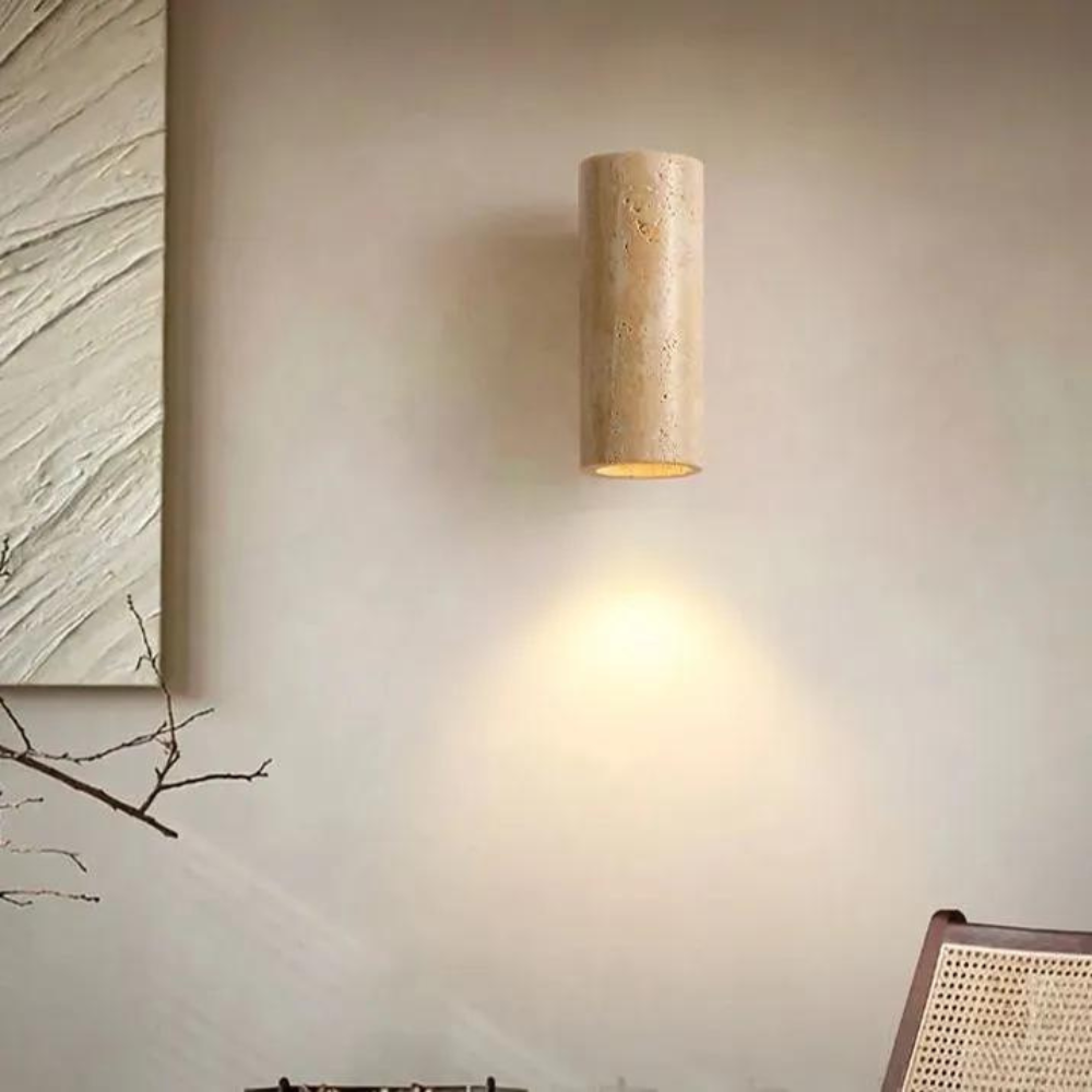 Lampa de perete Calmora | Strălucire minimalistă Wabi-Sabi pentru armonie
